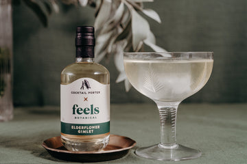 Feels Bask x Cocktail Porter Elderflower Gimlet - Feels Botanical