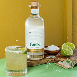 Tommy's Margarita made with Feels Botanical Bask