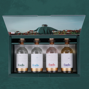 Feels Botanical, Eau De Vie Grape Spirit 4 x 200ml Gift Box