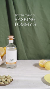 Tommy's Margarita cocktail made with Bask Eau De Vie Spirit by Feels Botanical, showcasing its earthy & smooth tequila-like essence