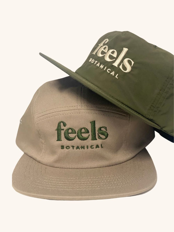 Feels Botanical surf cap forest green